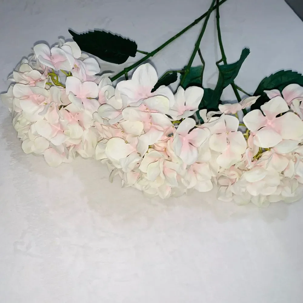 Hydrangea three stems‎ faux flowers florals